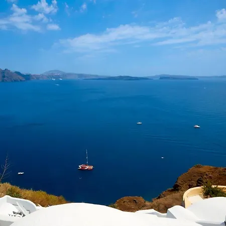 Elegant Santorini House 2 Bedroom Caldera View-outdoor Hot Tub Oia Θόλος